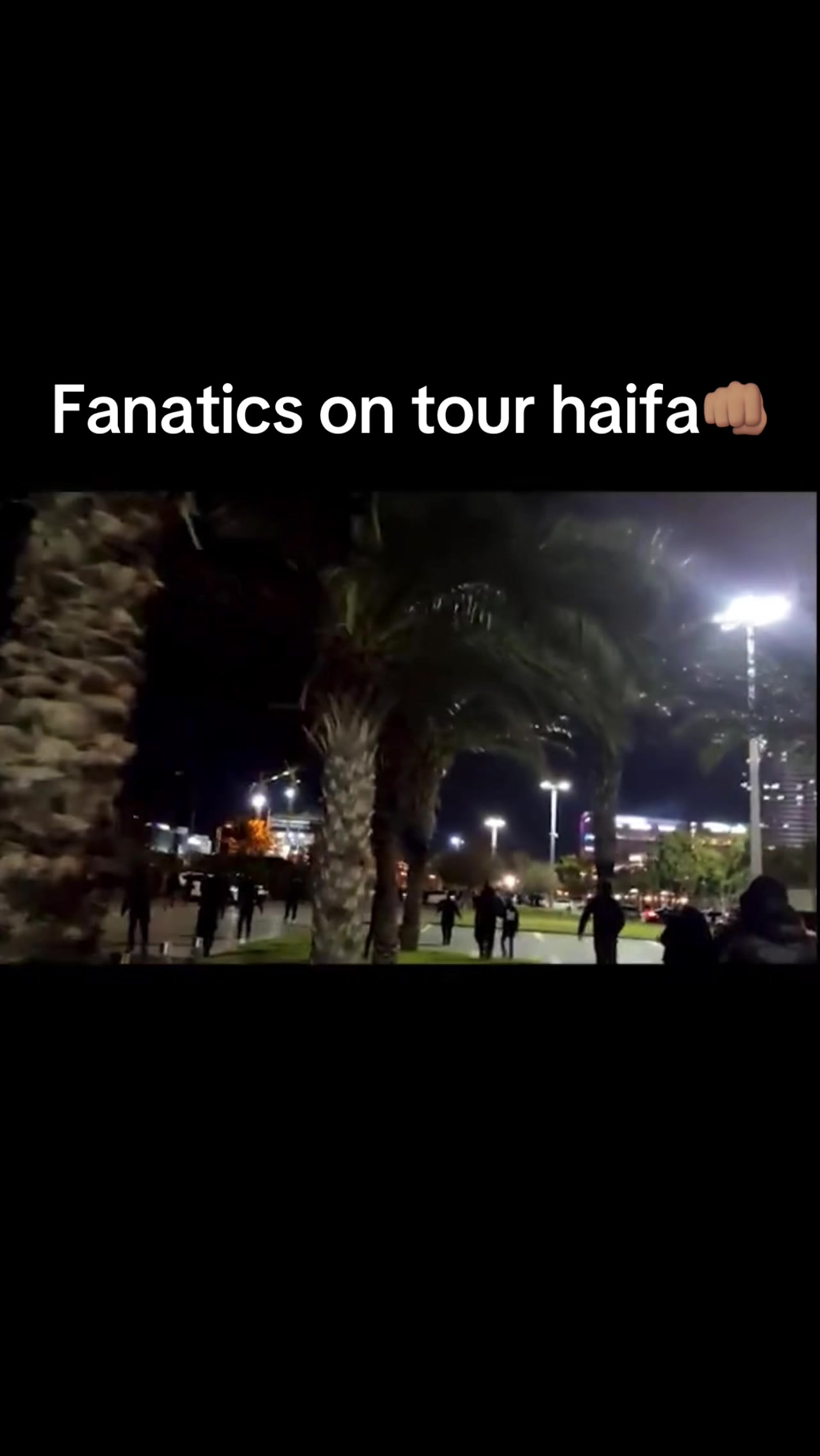 @Maccabi fanatics