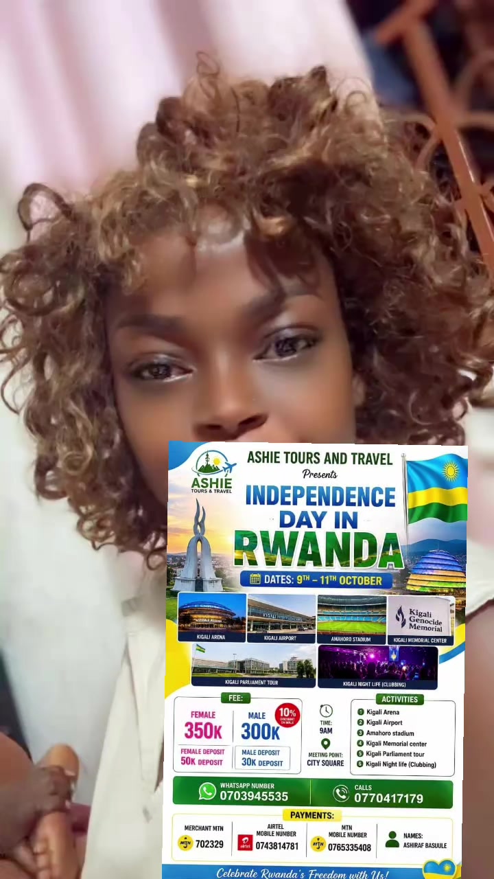 @ÀSHIE TOURS & TRAVEL✈️🇺🇬🇷🇼