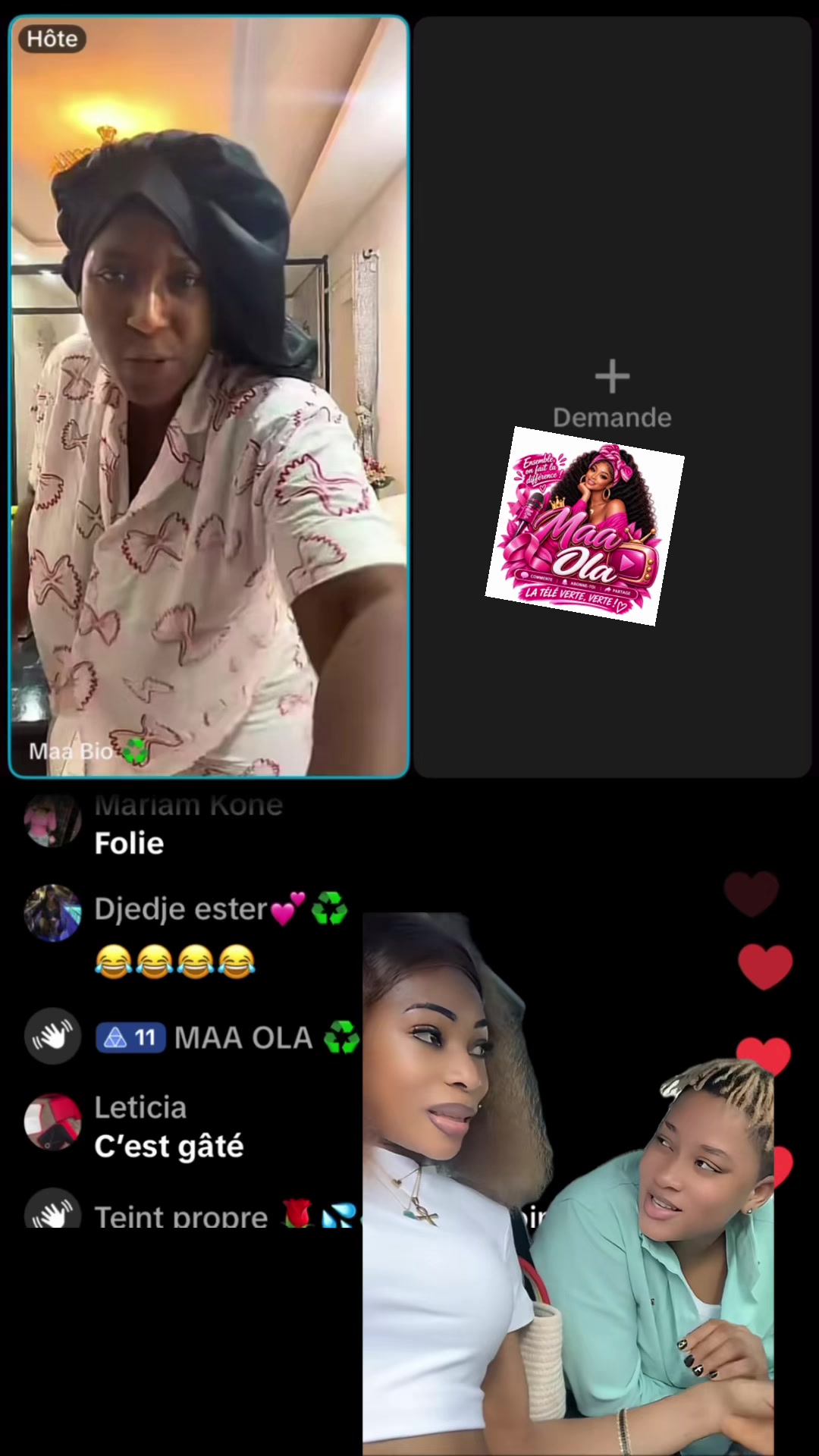 @MAA OLA la t&eacute;l&eacute; verte ♻️