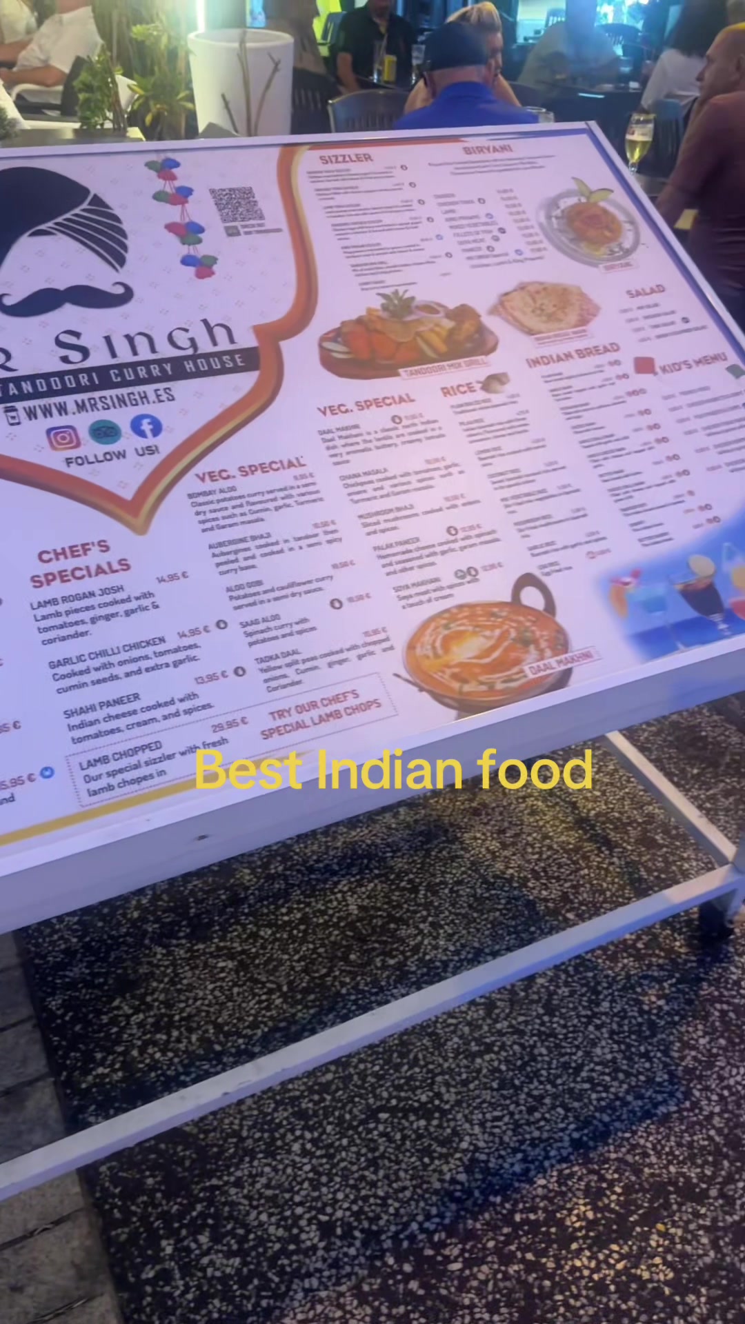 @MR Singh Indian food tenerife
