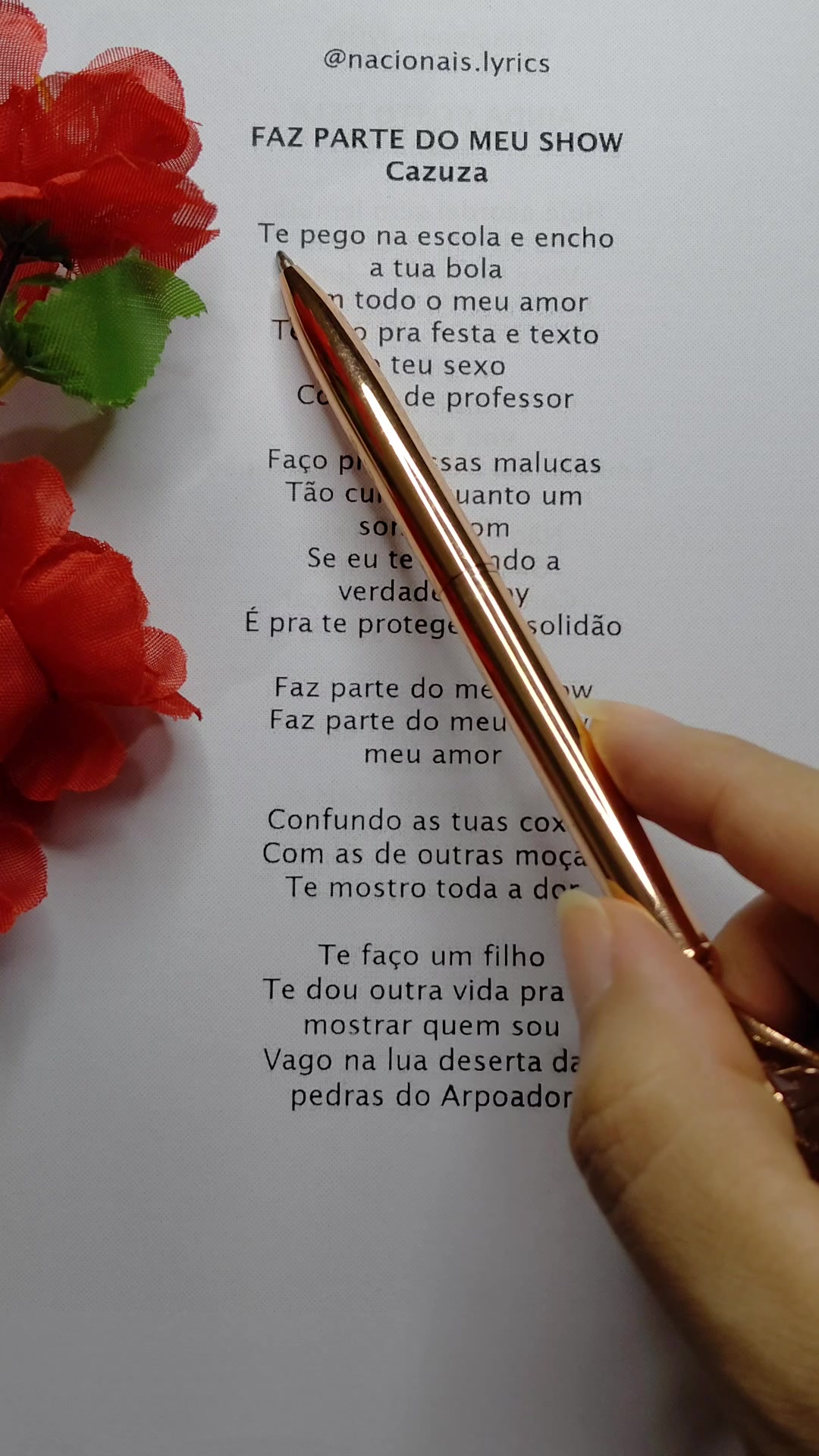 @nacionais lyrics
