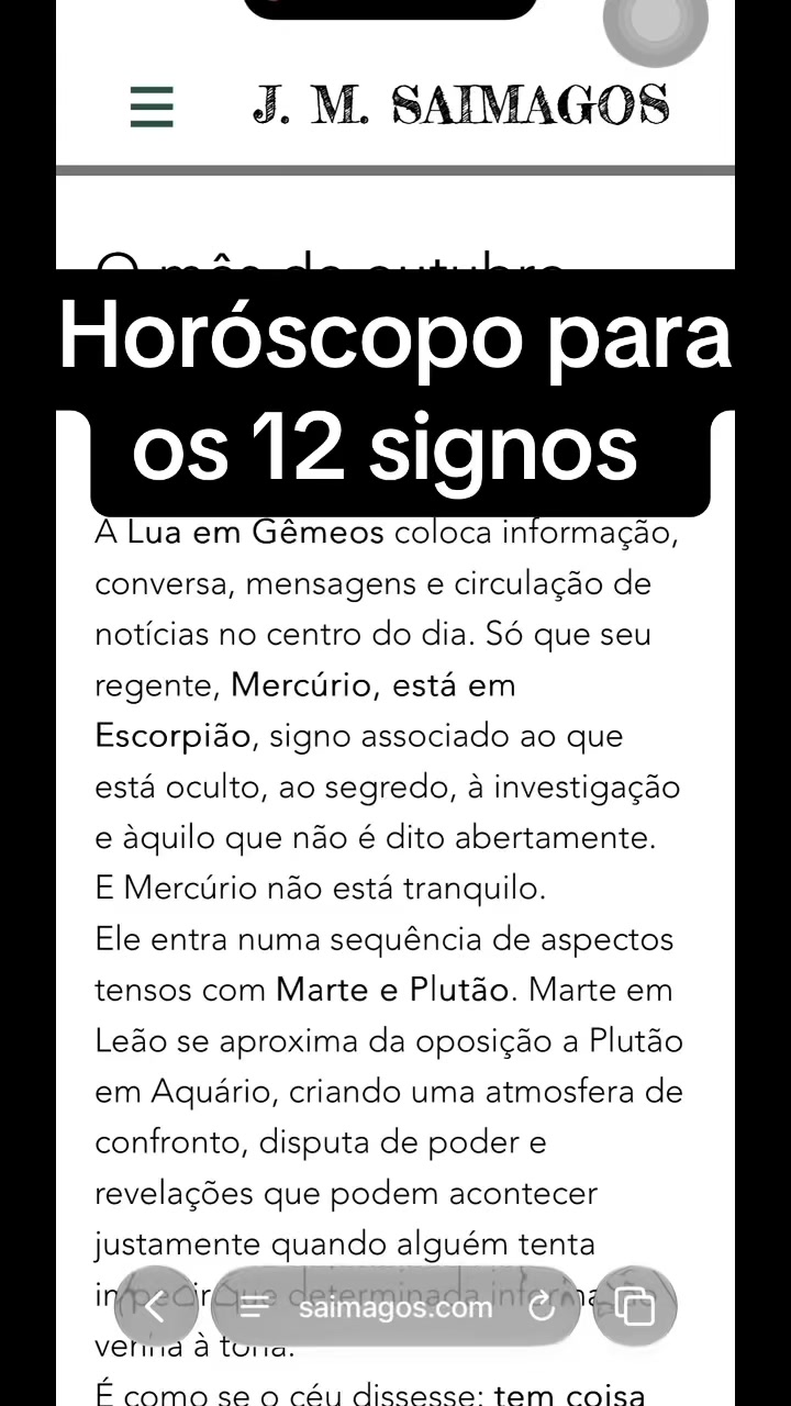 @SAI MAGOS Astrologia e Signos