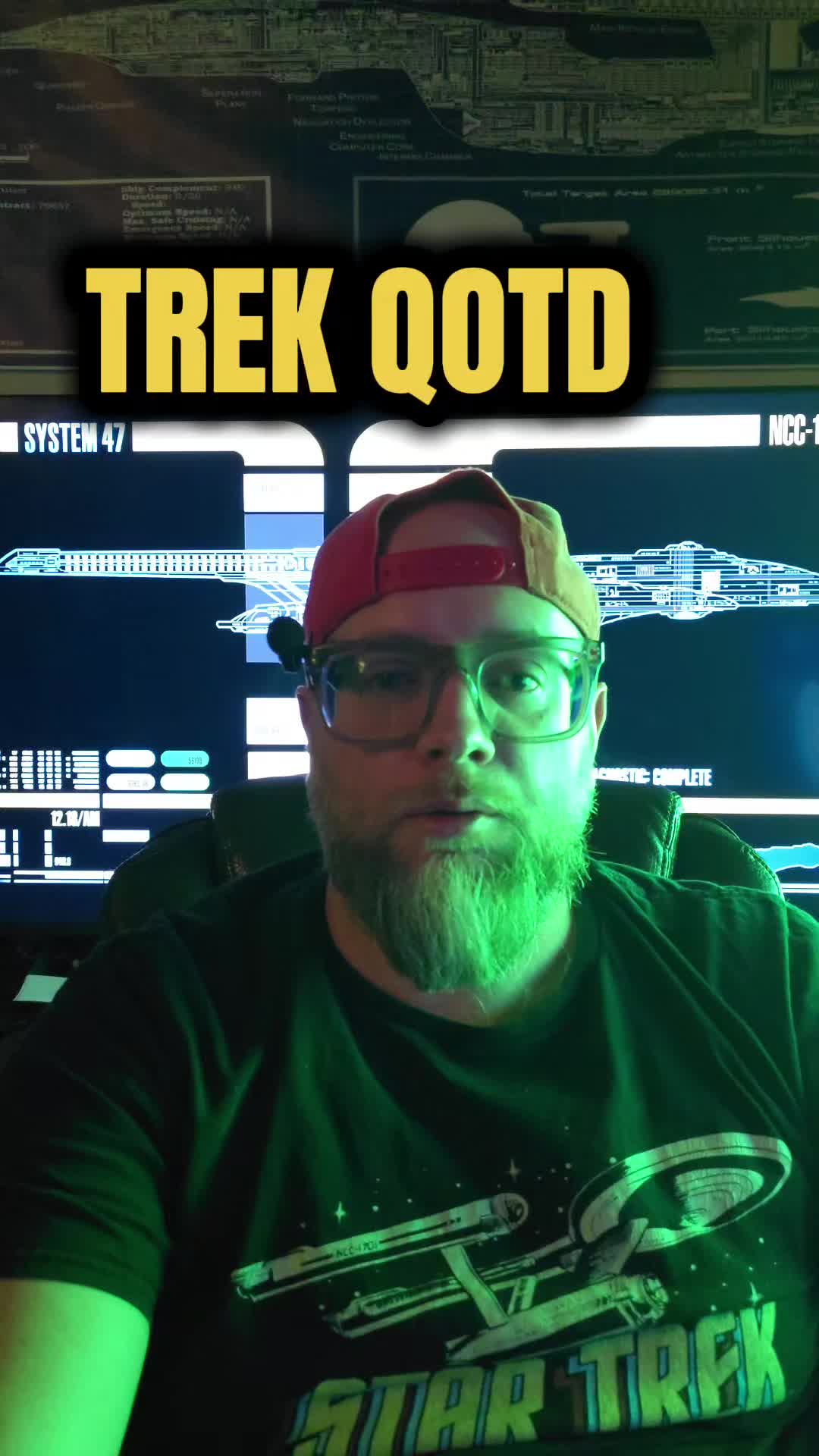 @Darin is a Trekkie 🖖