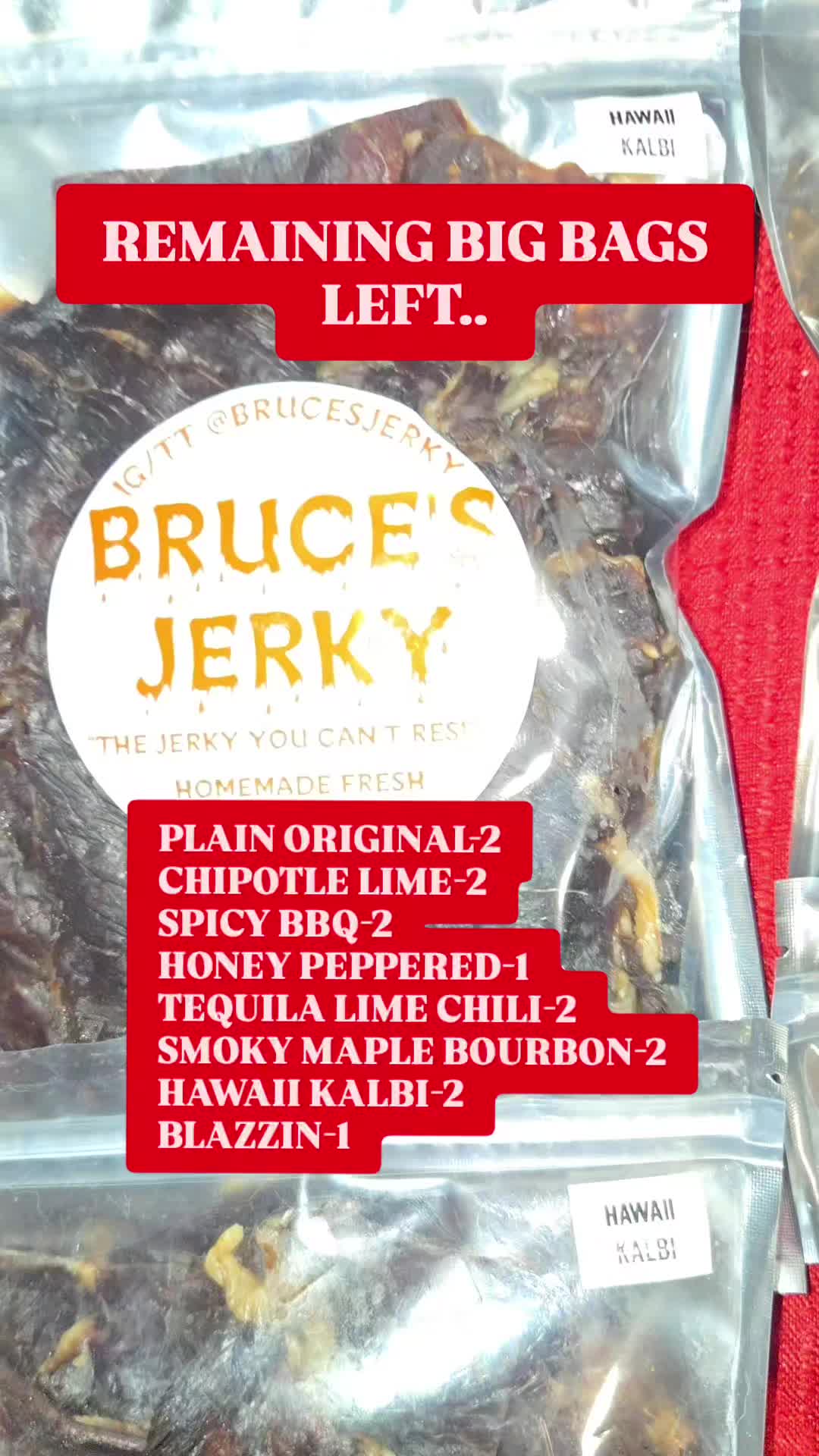 @BRUCE'S JERKY