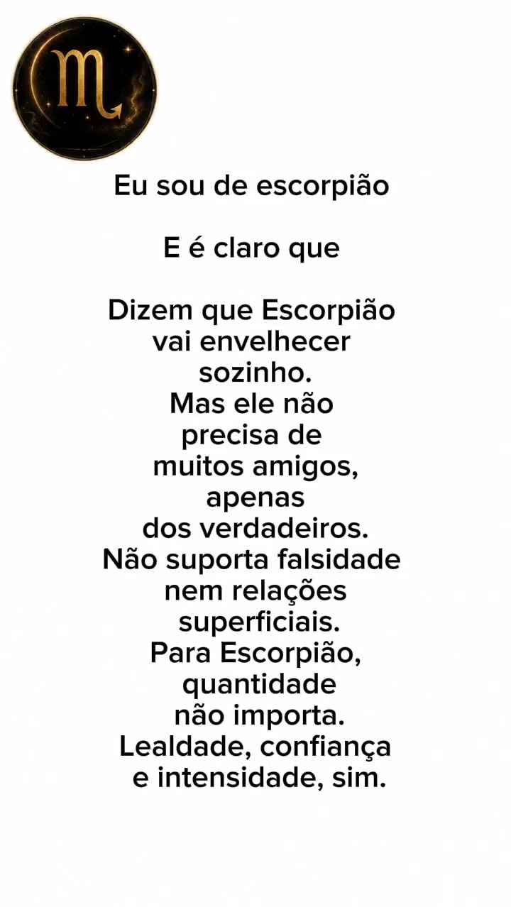 @O signo de ESCORPI&Atilde;O