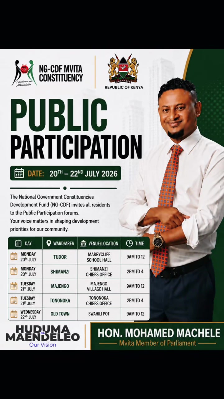 @Hon Mohamed Machele