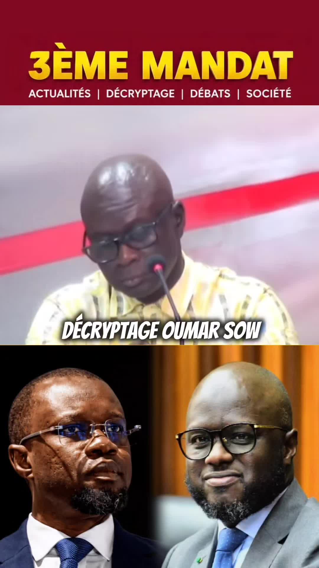 @3&Egrave;ME MANDAT