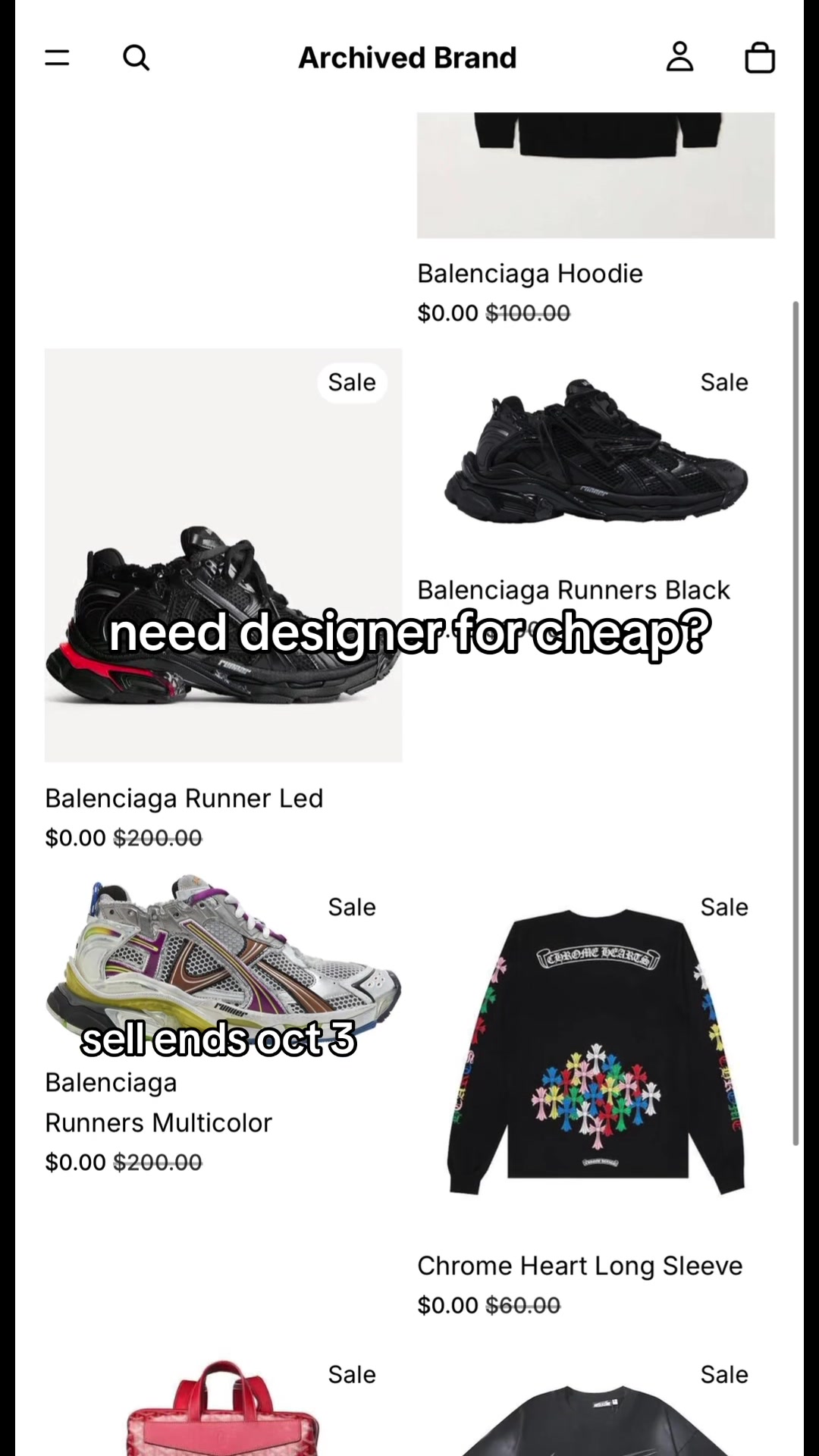 @Archived Brand Shop