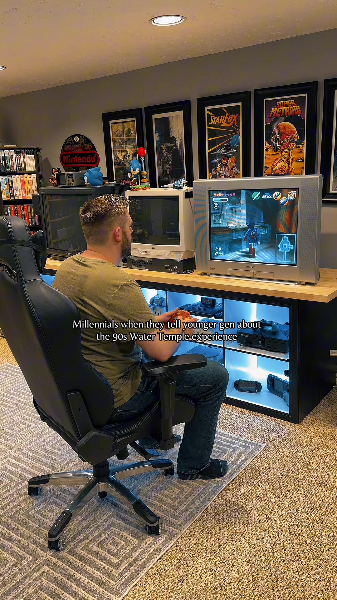 @A Gamer&rsquo;s Basement