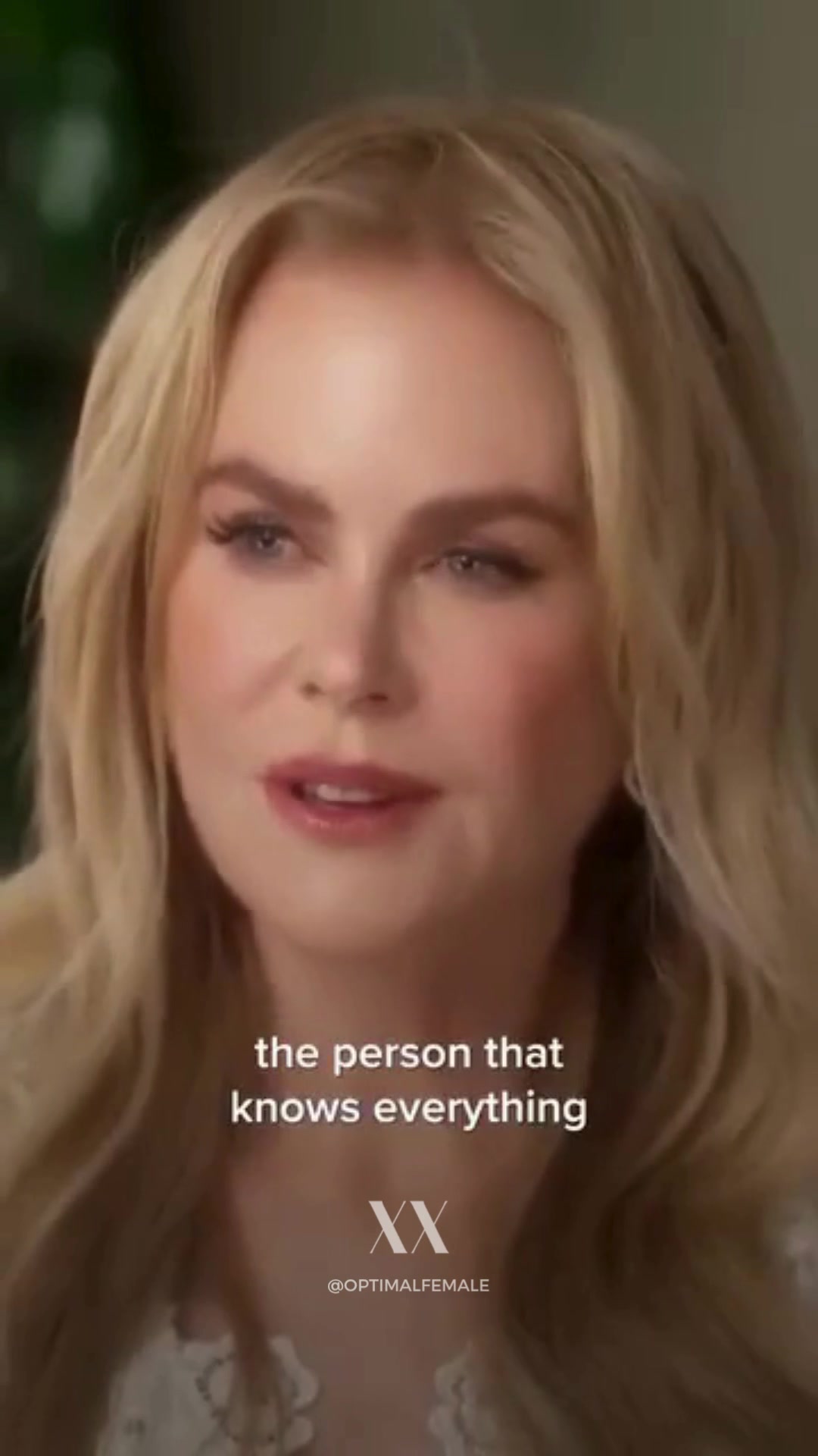 @The Optimal Female