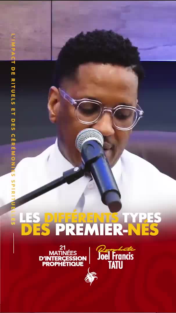 @Proph&egrave;te Jo&euml;l Francis Tatu