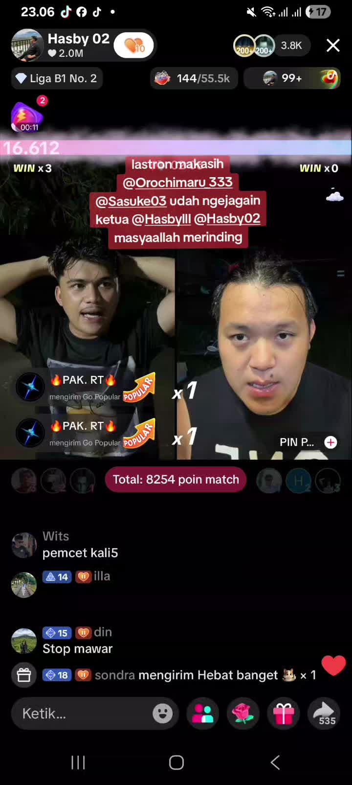 @tim recod hasbi