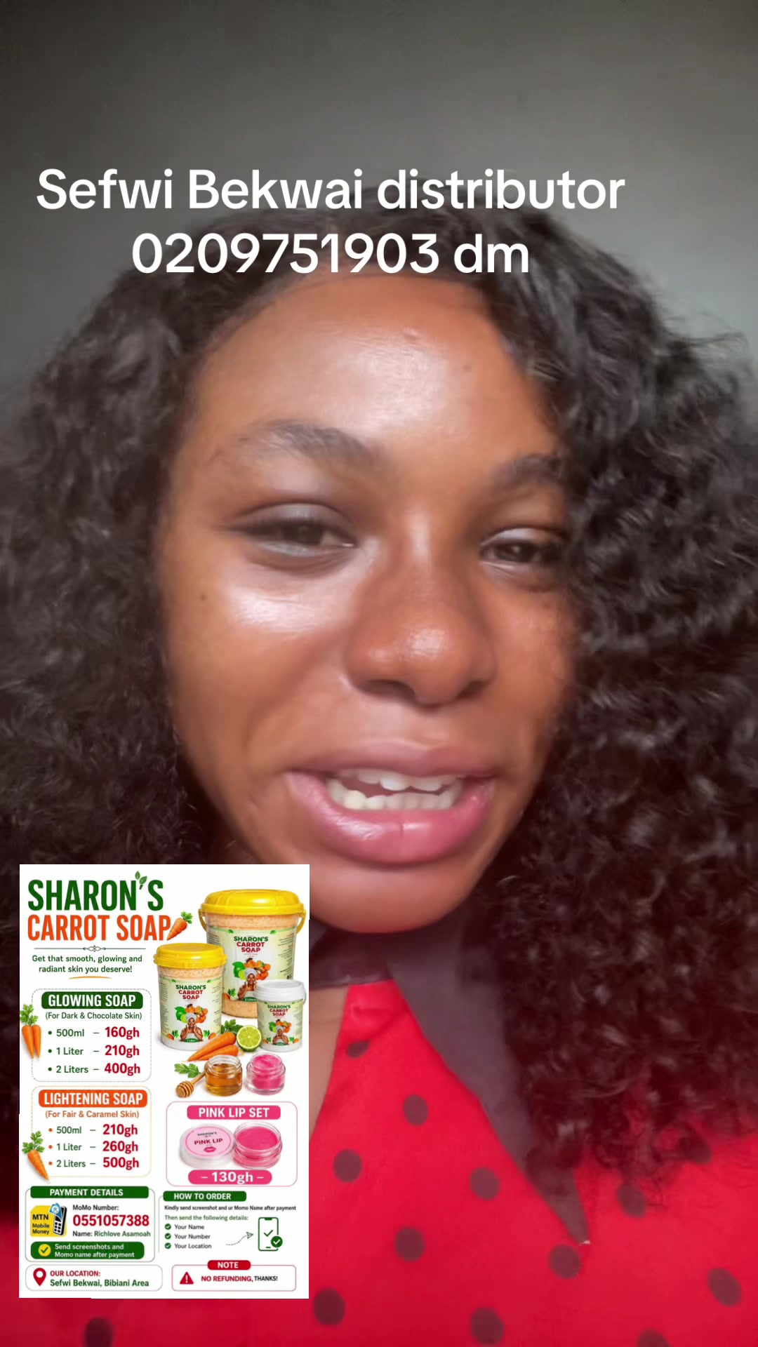 @Sharon Sefwibekwa distributor