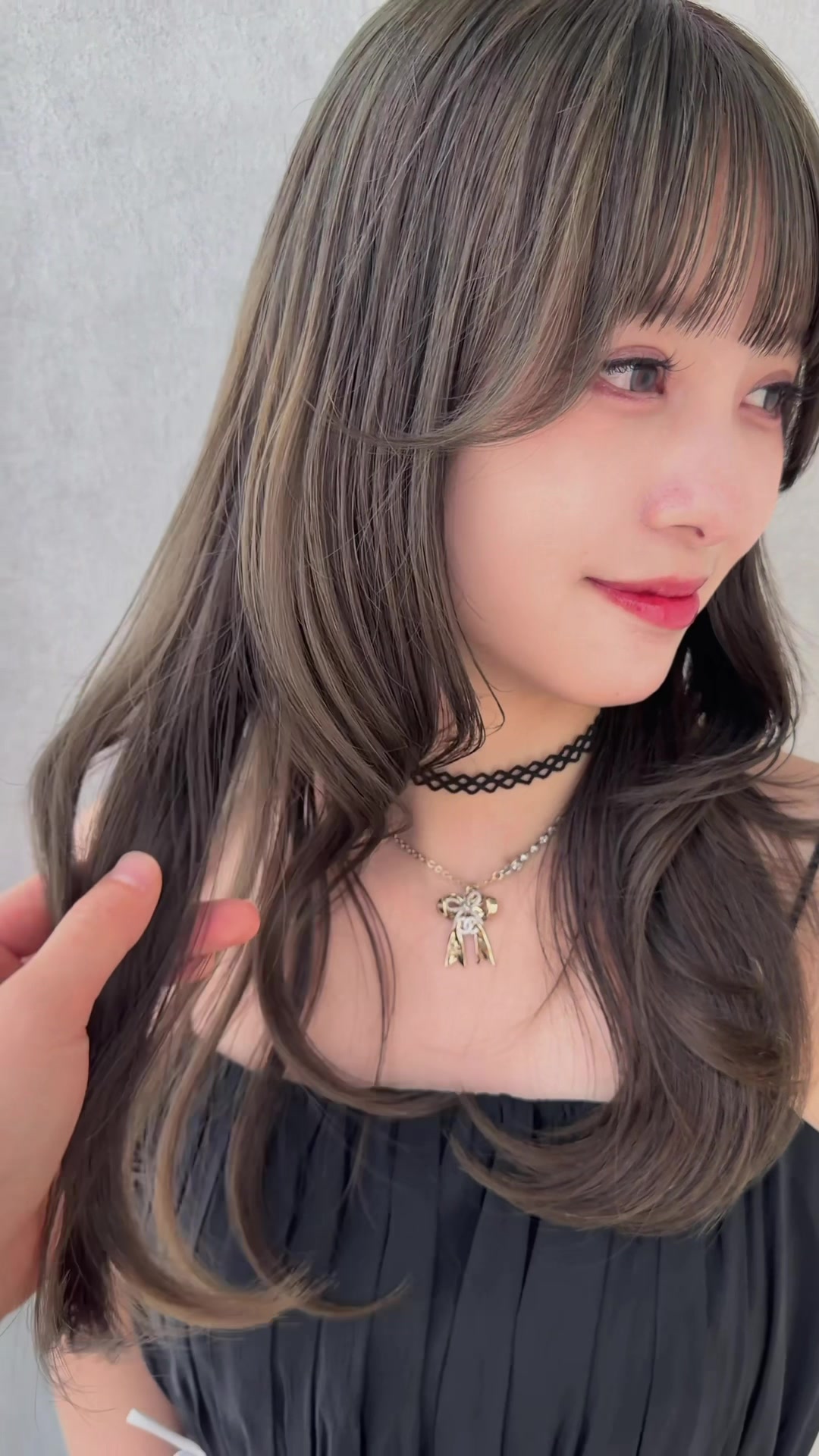 @わたるマジック/美容師/表参道/シースルーぱっつん/CEO