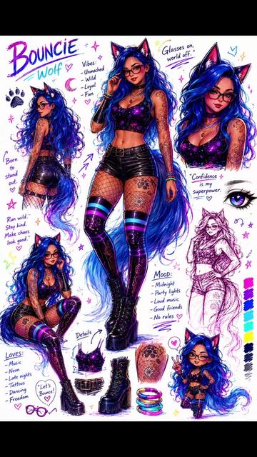 @Iris RainbowWolf🖤📚