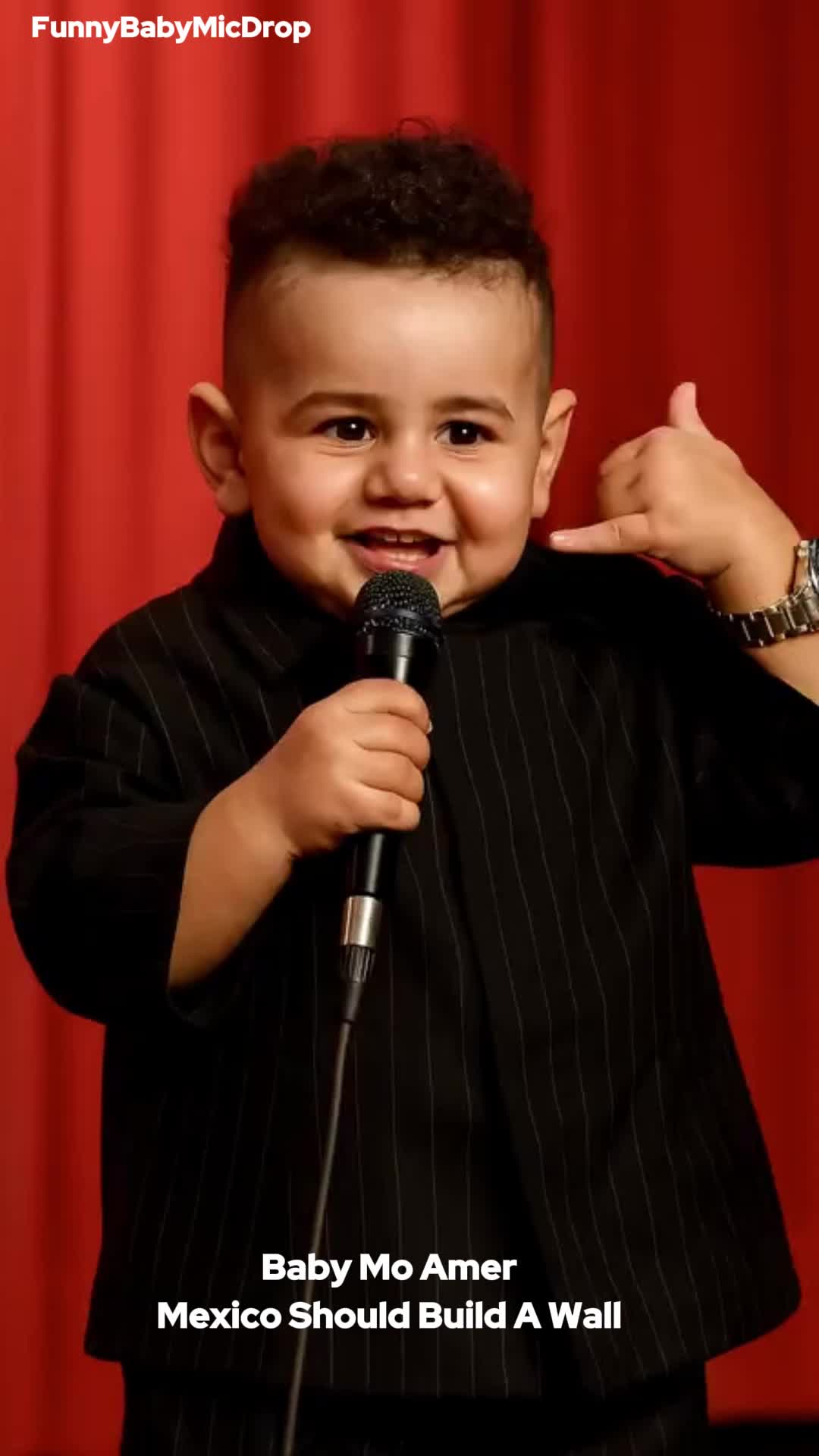 @Funny Baby Mic Drop