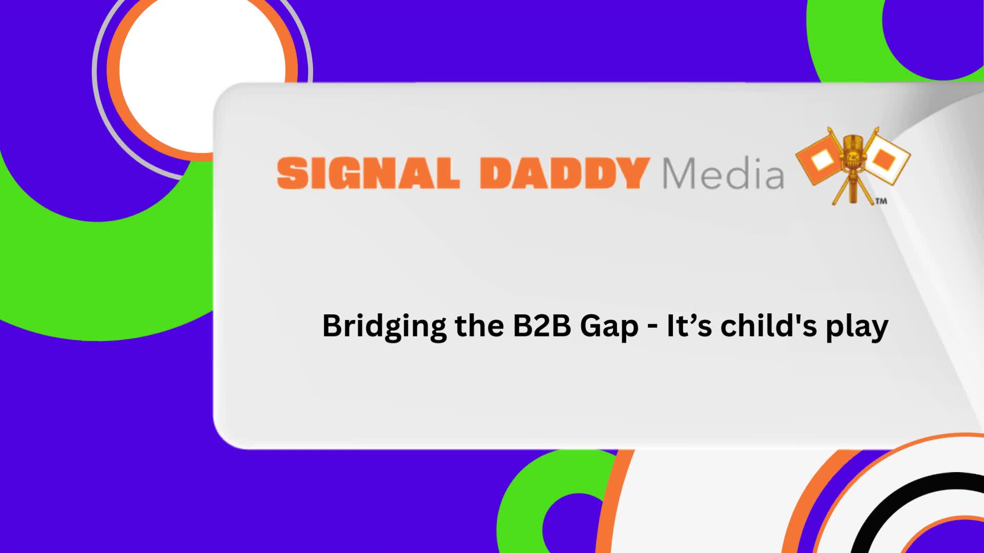 @Signal Daddy Media Shop