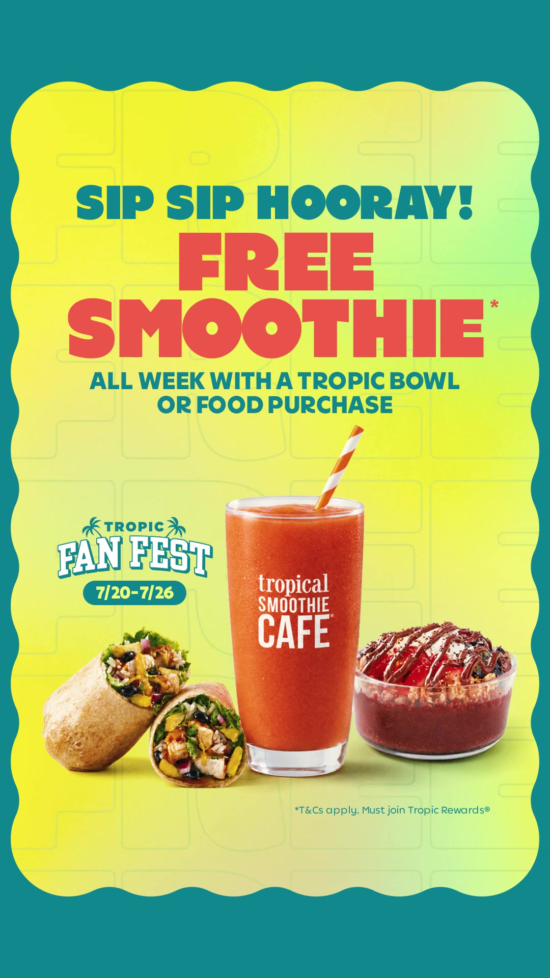 @Tropical Smoothie Cafe