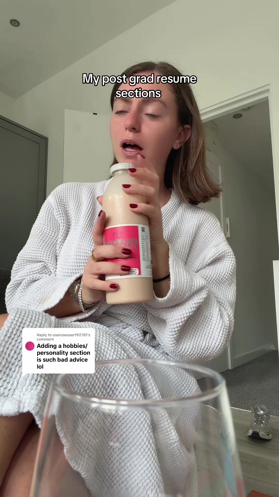 @Rachel in a real way