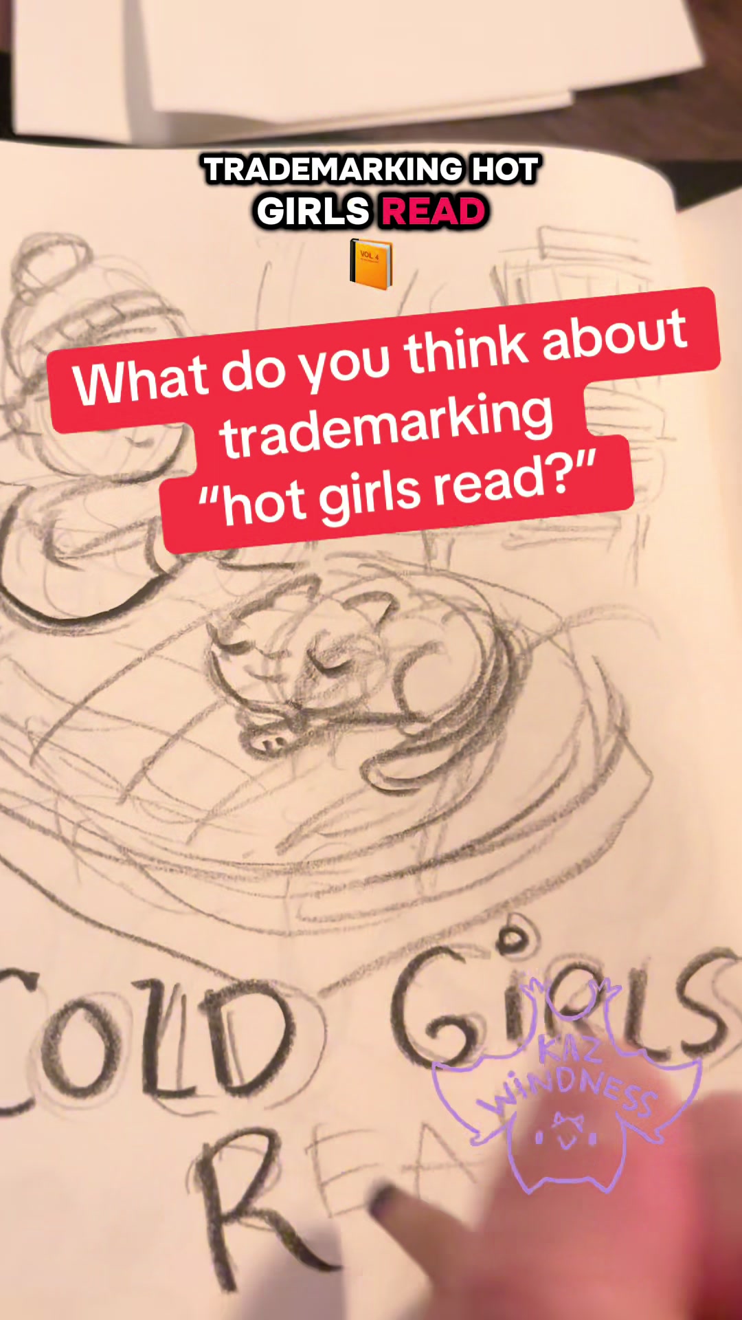 @Professor Kaz, Artist-Author