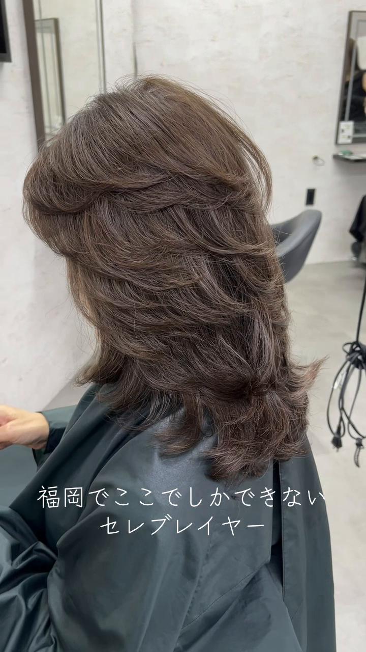 @福岡レイヤーカットの神様HIKARU/絶対的似合わせ