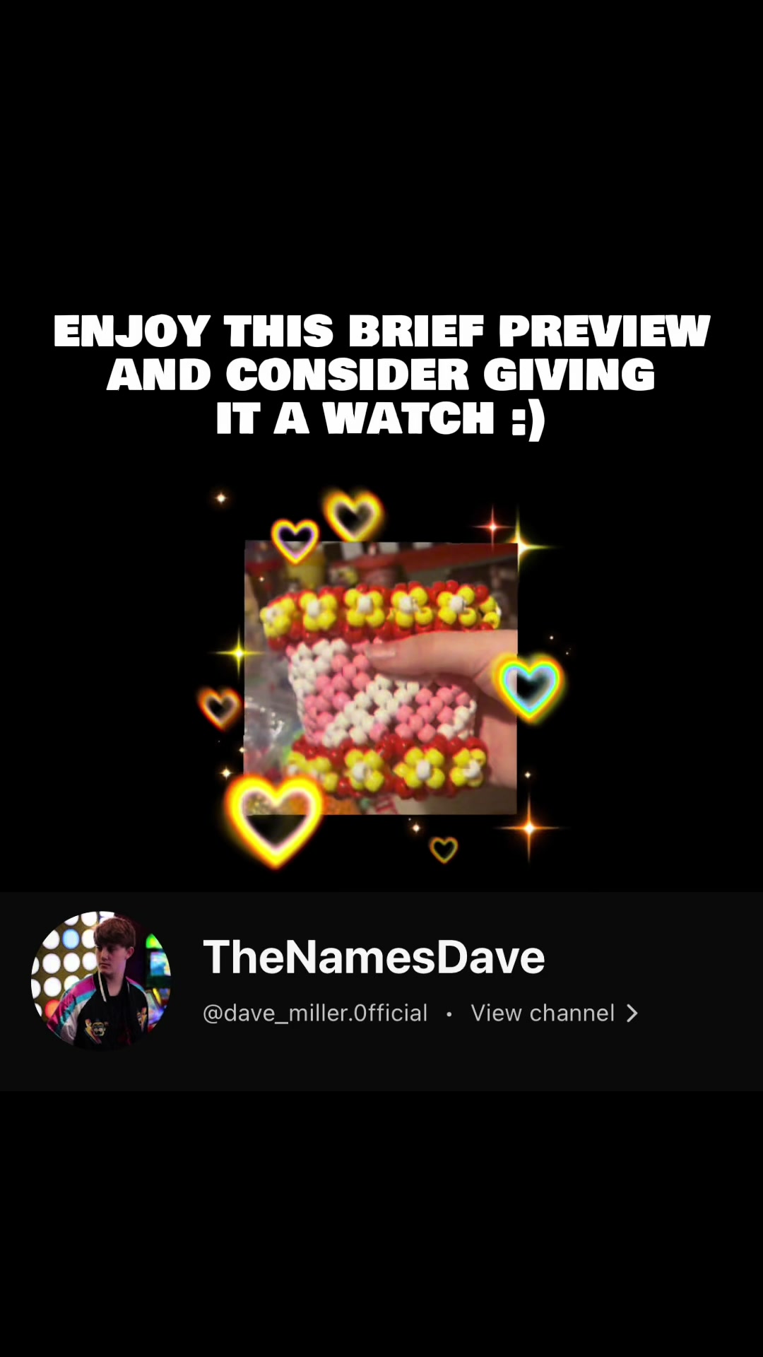 @The name&rsquo;s Dave