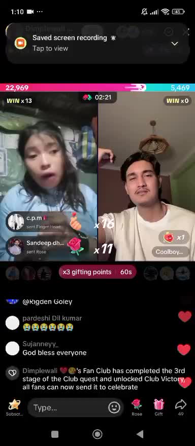 @Dimplewali ❤️😘