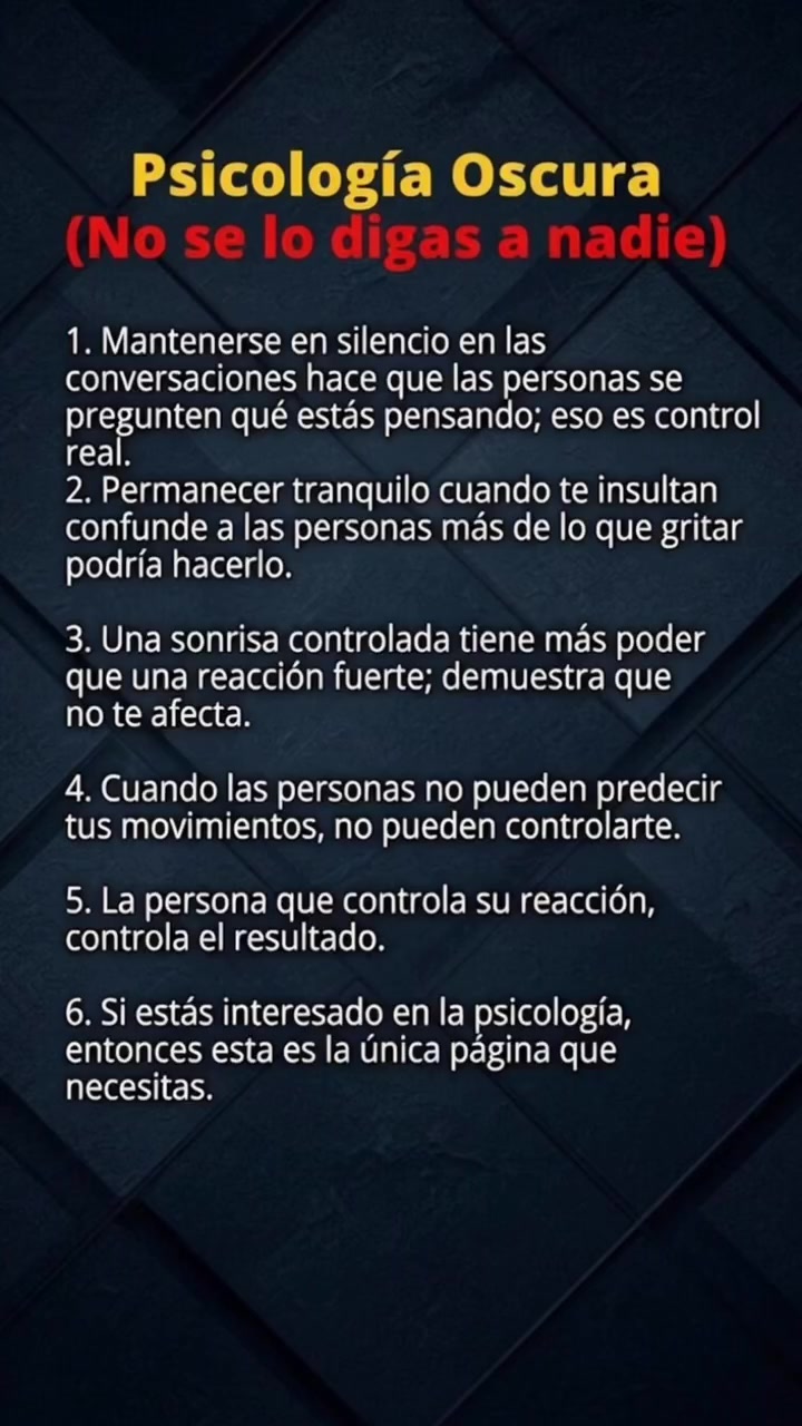 @El Arte del Control 🧠