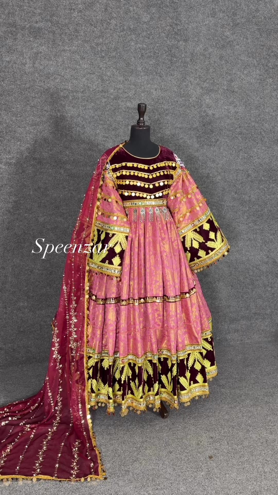 @Afghan Speenzar | Kochi dress