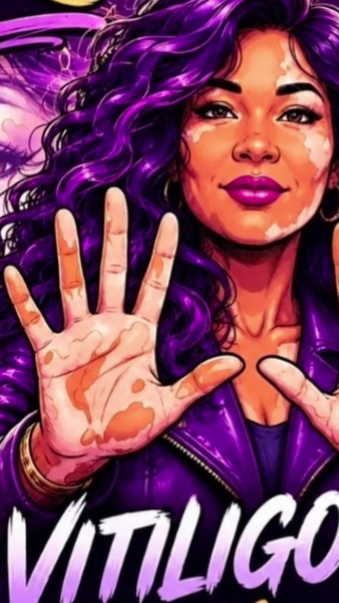 @Miss. PinkY(vitiligo girl)