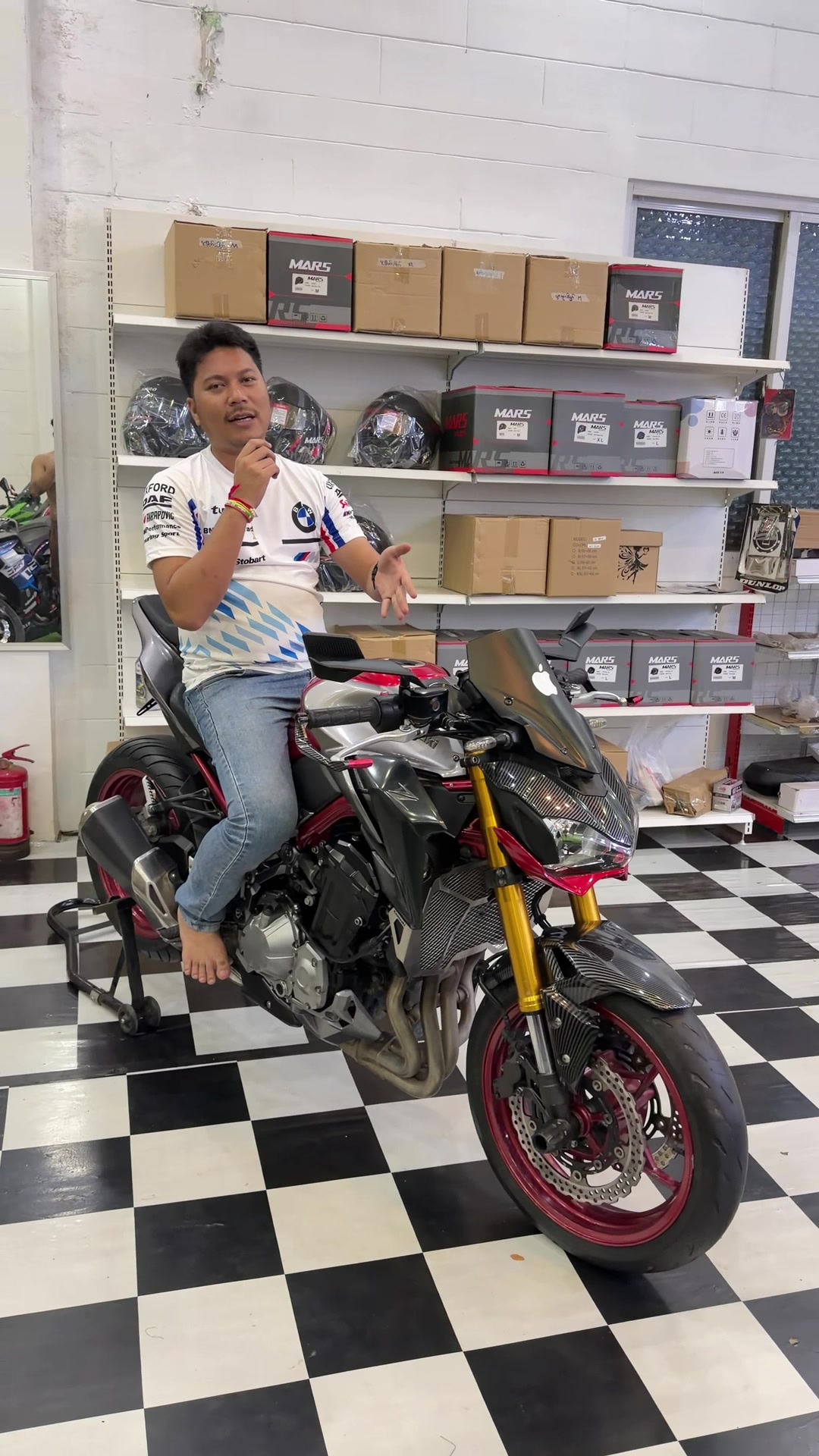 @Ko Aung - Motorbike Shop YGN