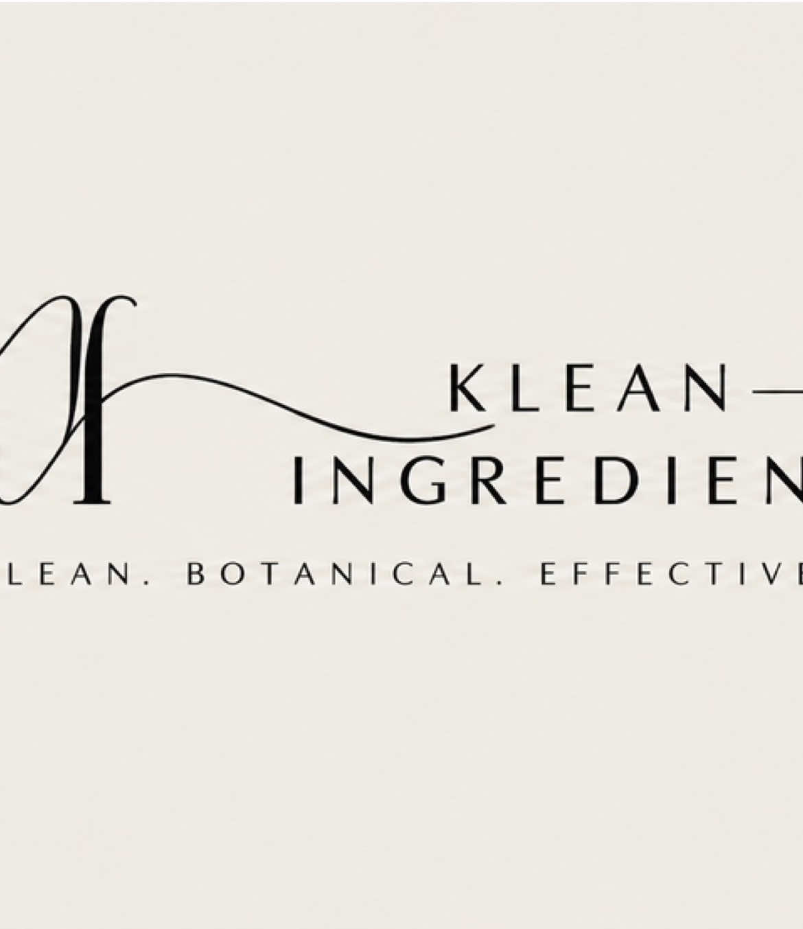 @KLEAN INGREDIENTS🩵
