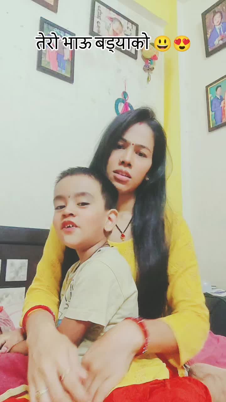 @Aadi & Aayu  Mom 🤗❤️💝