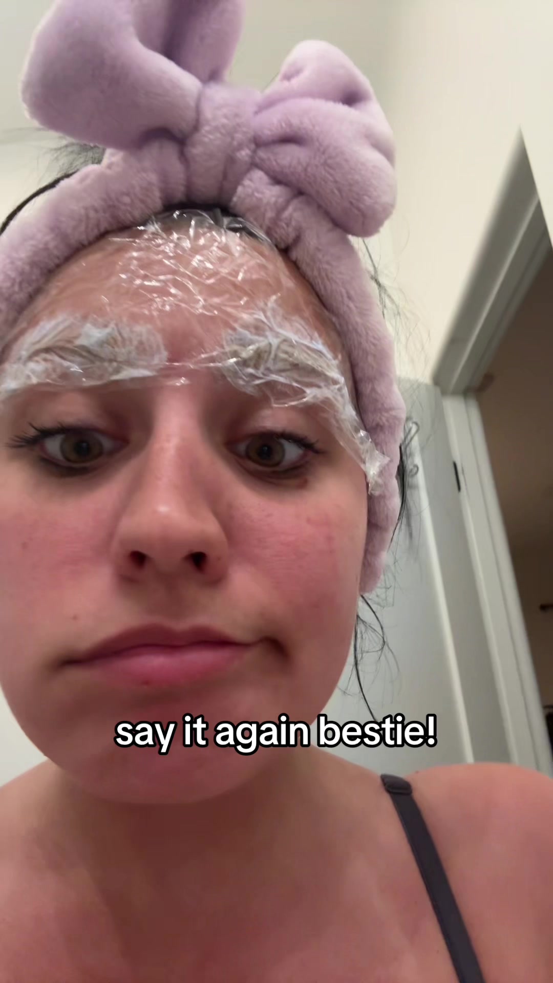 @pink eyebrows