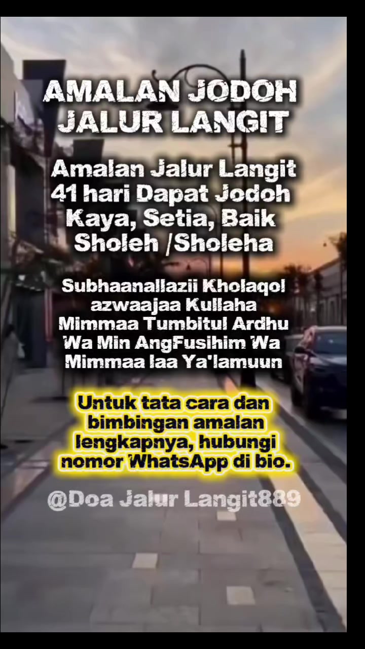@Doa Jalur Langit