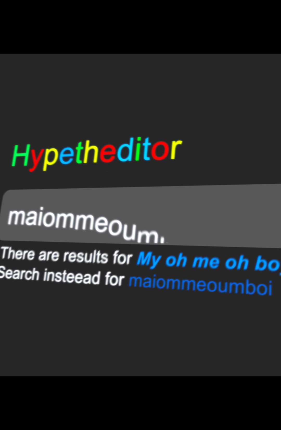 @Hype (the editor)