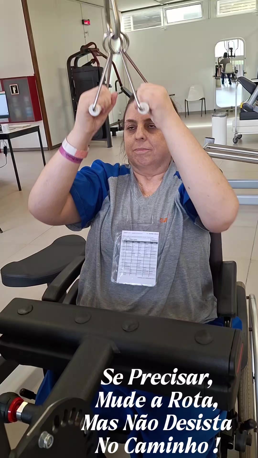 @prof selminha em reabilitação