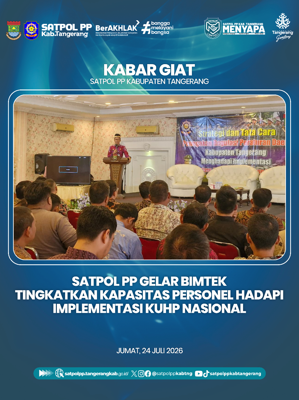 @Satpol PP Kabupaten Tangerang