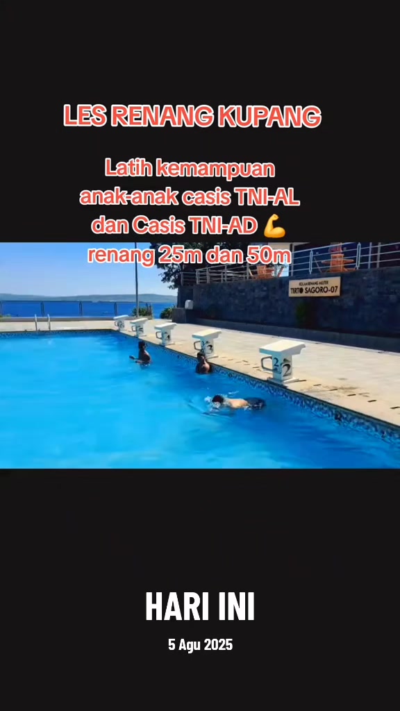 @Ria swimming NTT