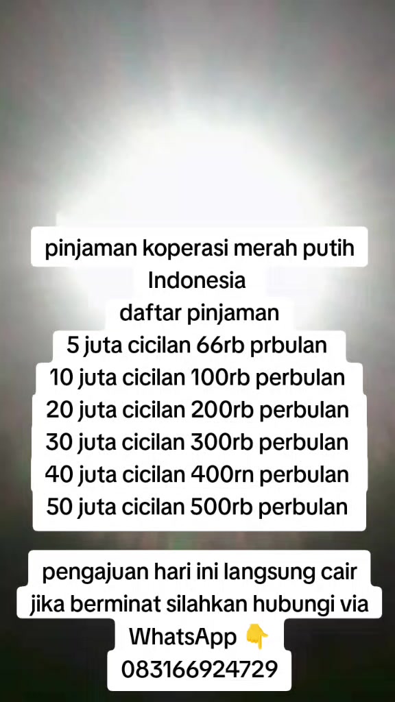 @KOPERASI Pinjaman Merah Putih