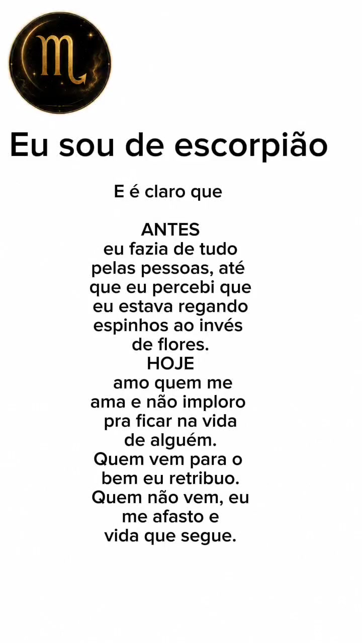 @O signo de ESCORPIÃO