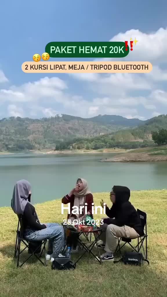 @SEWA LENSA APEXEL, KURSI LIPAT