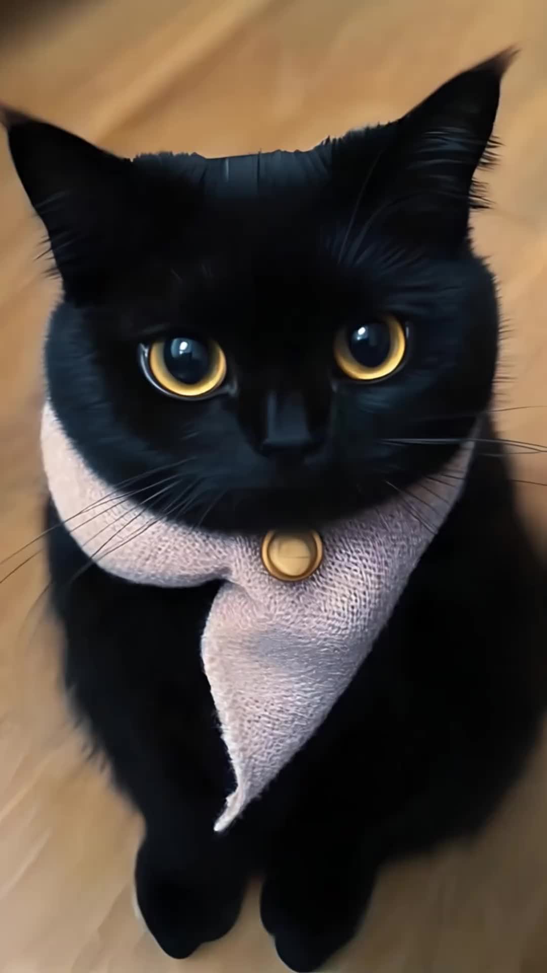 @The cat's name is Mao.