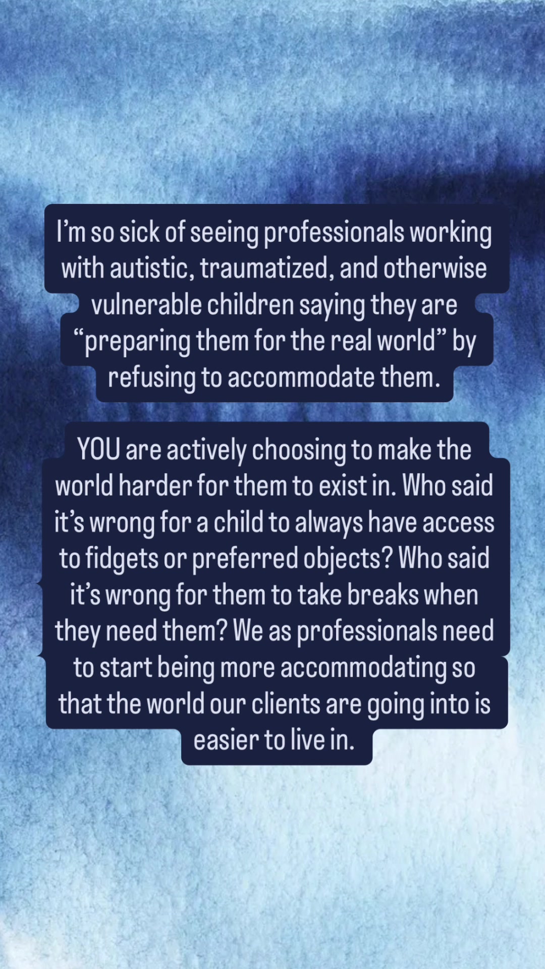 @ASD/ developmental therapist