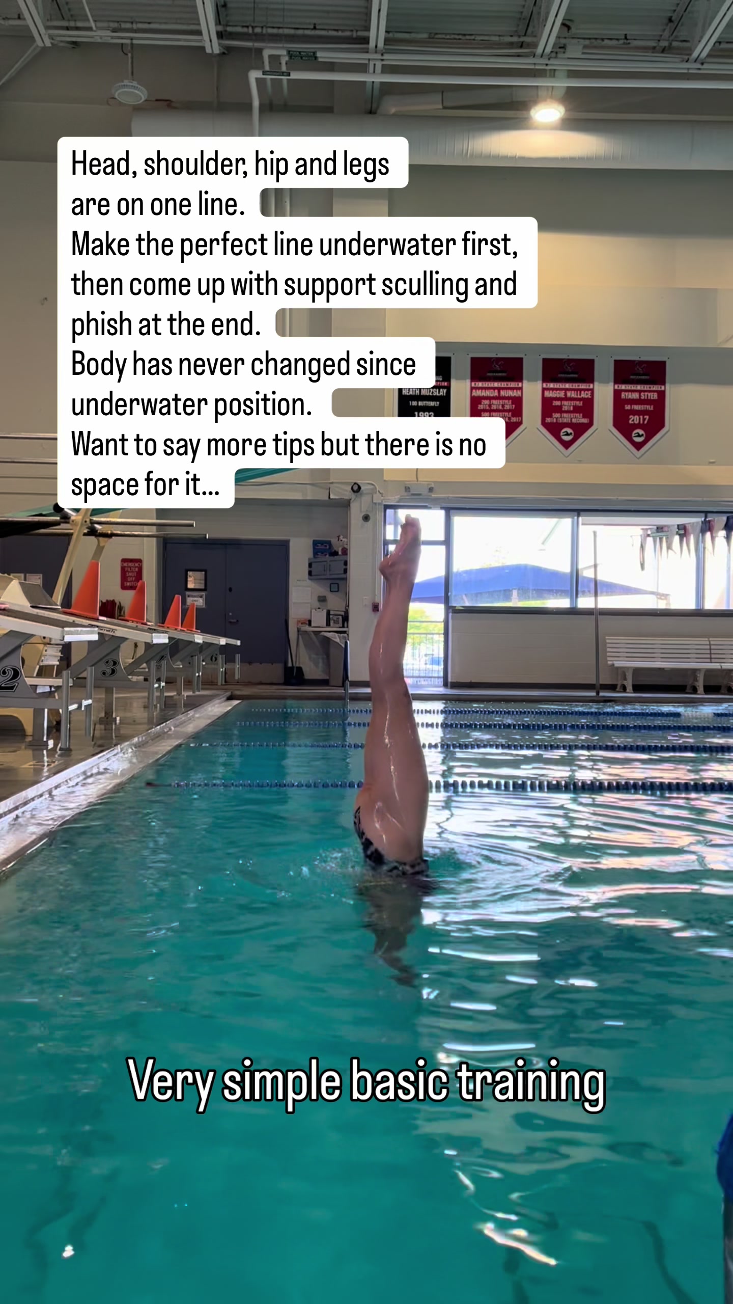 @Artistic swimming skills