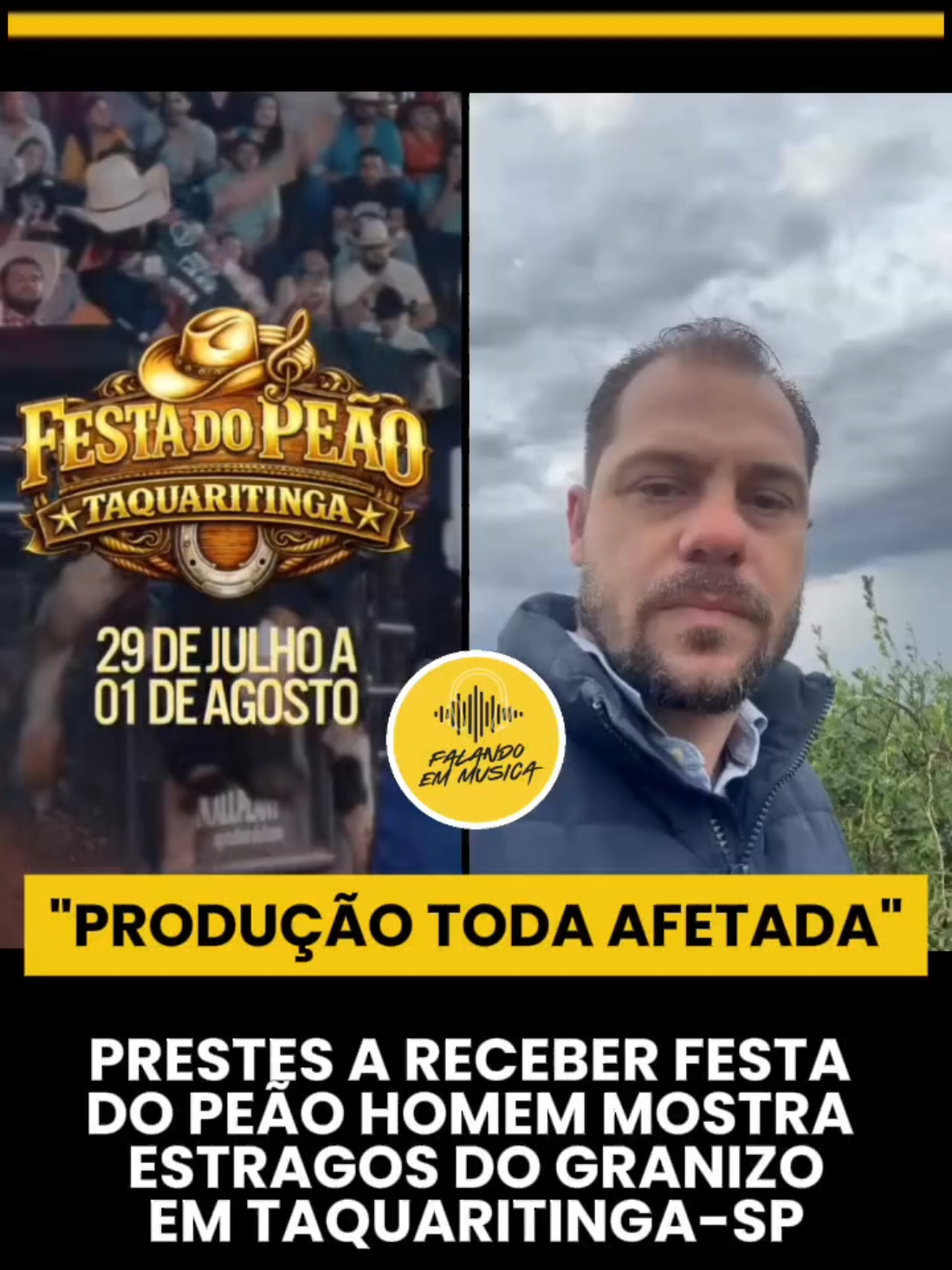 @Falando em música
