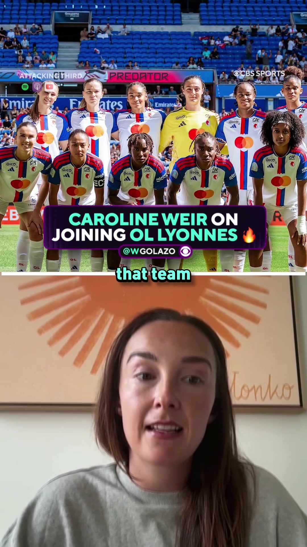 @CBS Sports W Golazo