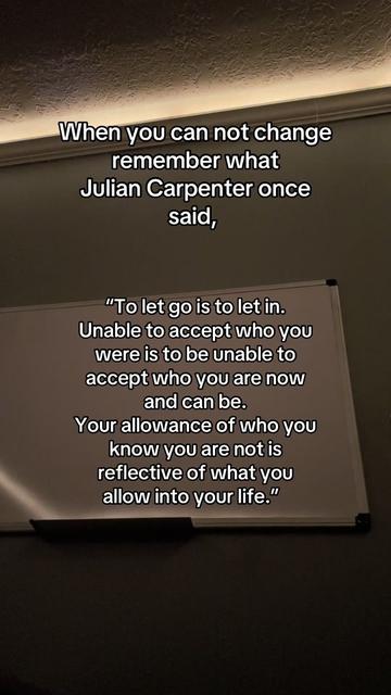 @Julian Carpenter