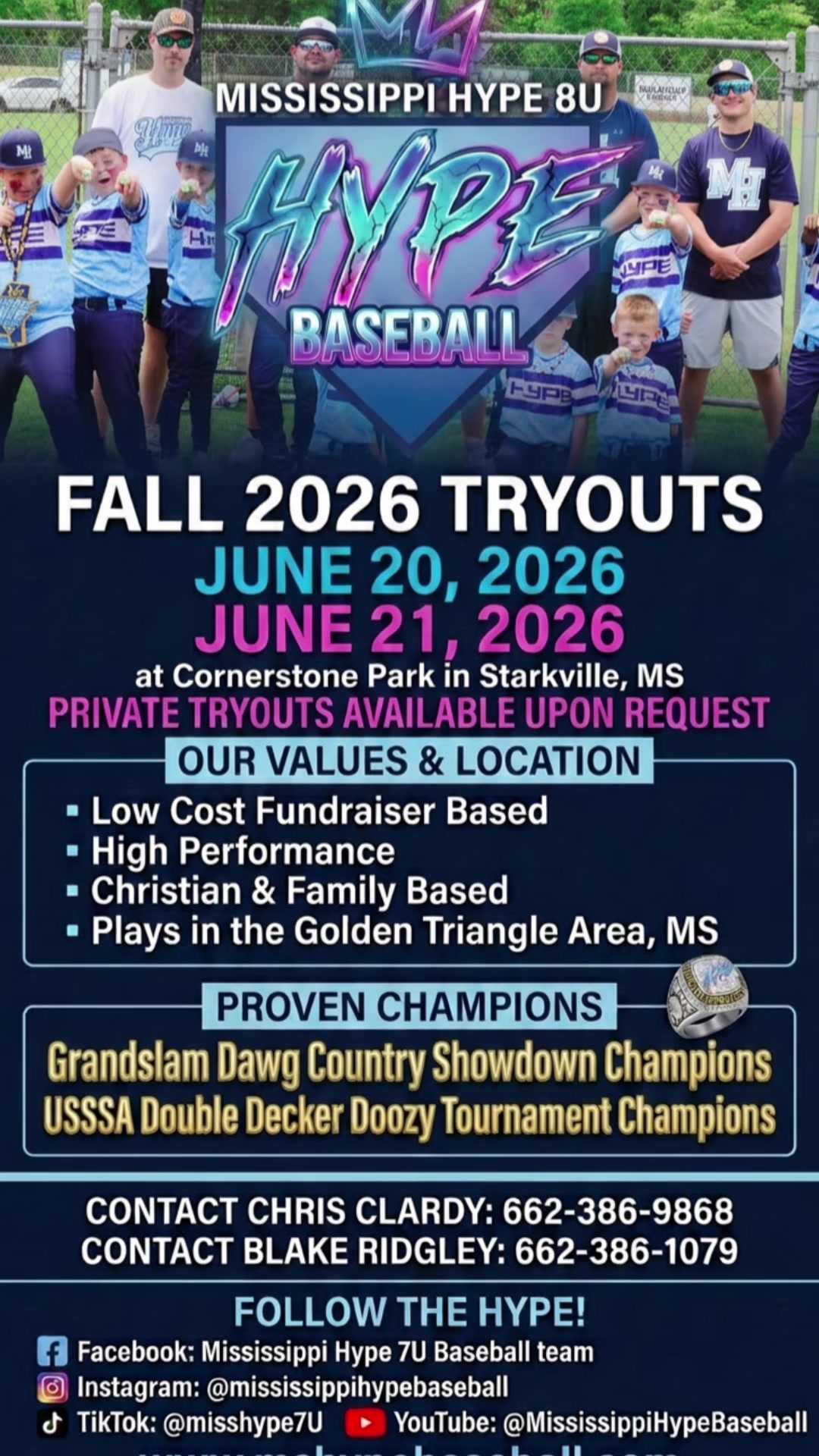 @Mississippi Hype Baseball