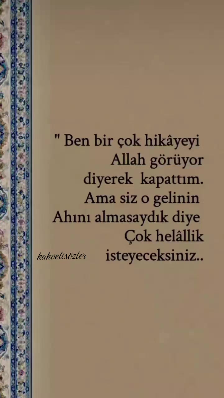 @🌸 Kahveli S&ouml;zler 🌸